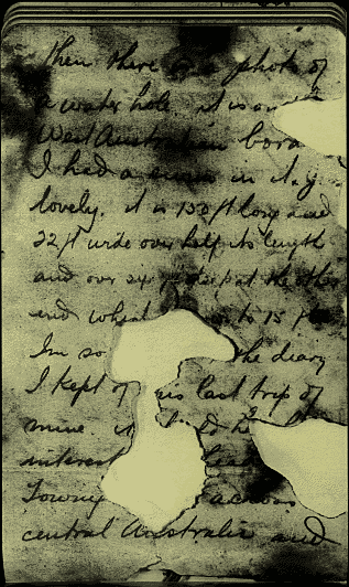 Lasseter's Diary P.72